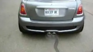 Borla Touring Exhaust on R56 MINI - Startup and Drive-By