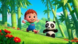Panda Bear, Panda Bear, Spin Around | Fun Animal Dance Song for | Nursery Rhymes & Playtime Songs
