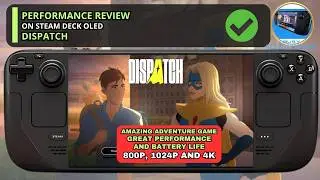 Тестирование Dispatch Steam Deck OLED в разрешениях 800P, 1024P и 4K. Отличная игра про супергеро...