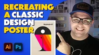 Recreating a Design CLASSIC Poster in #Illustrator