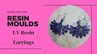 Quick Craft Cute UV Resin Earrings #quickcraft #resin