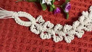 Macrame curtain belt ,follow insta and FB id : Shajghor handcraft. 