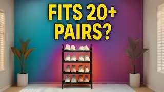 The Best Shoe Rack? Gonfoam 4-Tier Expandable Shoe Rack Review (Cat-Proof & Sturdy!)