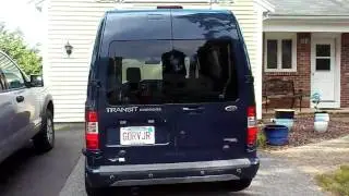 Ford transit connect RV conversion