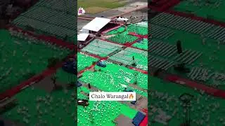 Chalo Waranagal 25 Years of BRS 🩷 #KCR #Warangal..#hyderabad #Share