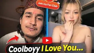 बिदेशी केटिले Coolboyy  तिमीलाई माया गर्छु भन्दा यस्तो भयो 😊
