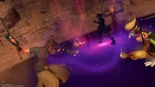 Anti Form Sora Vs Lingering Will + (Roxas Guides Sora To Use The Dark)