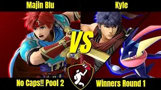 No Caps!! 91 Pools Round 1: Majin Blu (Roy) vs Kyle (Ike, Greninja)