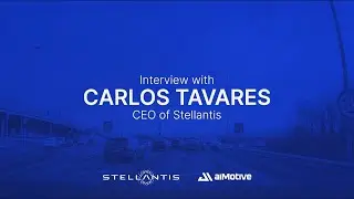 Stellantis CEO on aiDrive, the embedded software stack for automated driving