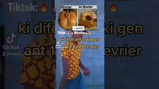 🔥vibe🔥:ki diferance ki gen antre 13 et 14 fevrier🤣😂😂