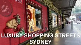 Luxury Shopping Streets, Sydney - Australia Walking Tours