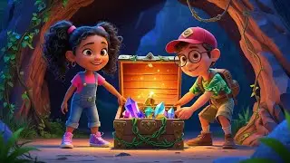 The Jungle Treasure Hunt ✨ | Kids Adventure Storytime | 3D Animated Pixar Style Tale