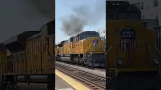 Fresh paint & ACe trail on intermodal! #railway #railfan #train #unionpacificrailroad #unionpacific