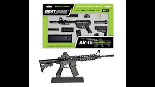 Goat Guns AR-15 1:3 Scale Diecast Model Firearms