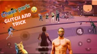 cheer park glitch and trick 😄