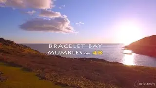 Bracelet Bay in Mumbles (4K) DJI Phantom 3 Professional