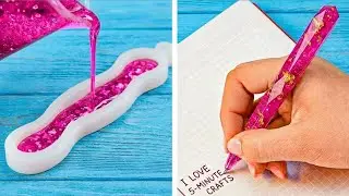 Creazioni in resina epossidica stile lusso che non crederai siano fai da te!