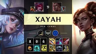 Xayah ADC vs Mel - EUW Challenger Patch 25.13