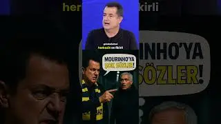 Acun Ilıcalı&rsquo;dan Mourinho&rsquo;ya şok s&ouml;zler #fenerbah&ccedil;e #futbol #mourinho #acunılıcalı