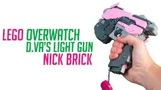 LEGO Overwatch 🔹 LEGO D.Va's Gun