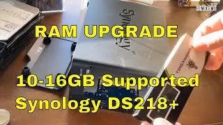 Обновите оперативную память Synology DS218+ | Увеличение с 2 ГБ до 10 ГБ за считанные минуты