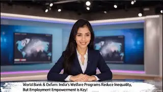 World Bank & Oxfam: India's Welfare Programs Reduce Inequality, But Employment Empowerment is Key!