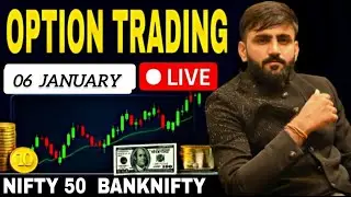 Index Option Live Trading | Nifty, Bank Nifty & Sensex Live Market Analysis // 06 january 2026