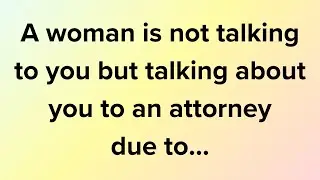 🙏✝️God Message Today || A woman is talking about you to an attorney... || God Say