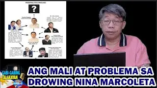 ANG MALI AT PROBLEMA SA DROWING NINA MARCOLETA