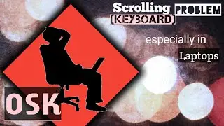 IITCA Super Trick 24 | Scrolling Keyboard Problem especially in Laptops | Turn off Scroll Lock with