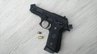 Swiss Arms P92 - Full auto - Slow motion - Wiatr&oacute;wka - Pistolet - Gun Co2