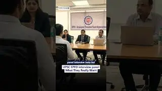 UPSC EPFO Interview 2025-26 | Best Tips #shorts