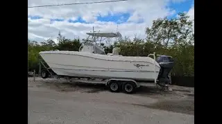 2001 266 World Cat Center Console for Sale