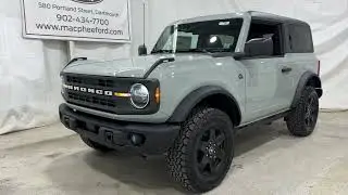 Обзор Ford Bronco 2024 года | Black Diamond Cactus Grey
