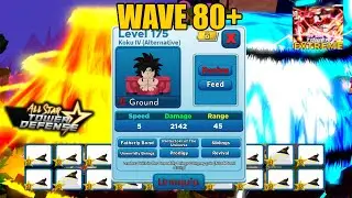New 6 Star SSB4 GT Goku in EXTREME INFINITE MODE (wave 80+) | All Star Tower Defense ROBLOX