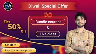 Success Analytics Data Science Live Courses Diwali offer