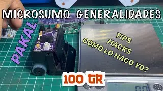 MICROSUMO GENERALIDADES | #robotica #tecnologia #robots #robotics #diy