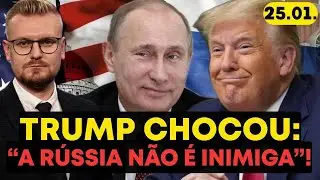Chocante! Trump chama Rússia de 'ameaça controlada'. Os EUA vão abandonar seus aliados?