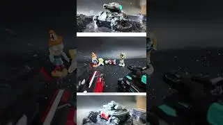 Pocket 3 Slow Motion: Toy Tank Water Bullets vs Zombies