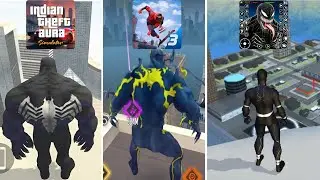 Venom Jumping in Indian GTA Games 🤯