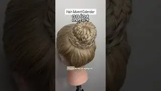 22 z 24 upięć- TUTORIAL kok z dobieranych warkoczy ✨