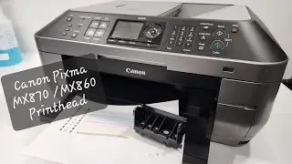 How To Replace Printhead in Canon Pixma MX860 MX870 Printer