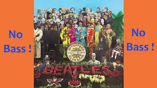With a Little Help from My Friends ► The Beatles ◄🎸► No Bass Guitar ◄🟢 Clic 👍🟢