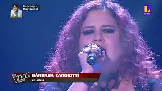 La voz Per&uacute;_Barbara Candiotti