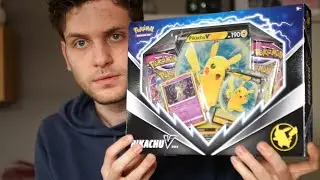 I opened the newest Pikachu Vbox!!