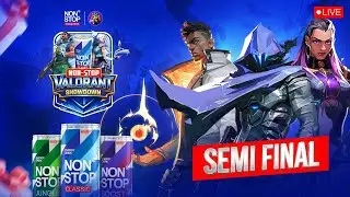 Non-Stop Valorant Showdown🏆 | Semi-Finals (Best of 3)  #valorantlive #nonstopenergy