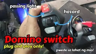 Mio | Aerox 155 | domino switch installation