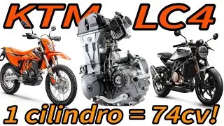 KTM LC4 690 - O monocilindrico mais potente do mundo? - Como funciona? Equipa as KTM e Husqvarna 701