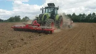 Semis de maïs en combiné 4m50 !!