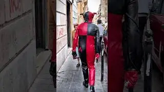 PRANK HARLEY QUEEN DANCE&diams;️. #pranks #harleyquinn #ballerina #costumes #carnival #reaction #street